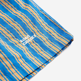 New Hairline Denim Bermuda Shorts - Navy Blue