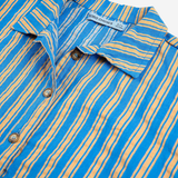 New Hairline Woven Shirt - Navy Blue