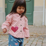 Nola Sequin Shirt Jacket Got - Berry Coeur