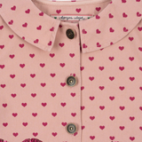 Nola Sequin Shirt Jacket Got - Berry Coeur