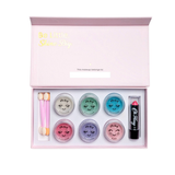 Oh Flossy Deluxe Makeup Set - Soft Pink with Sparkles