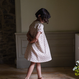 Organic Pointelle Maya Dress Bronte Floral