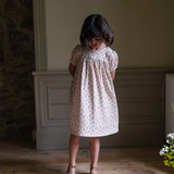 Organic Pointelle Maya Dress Bronte Floral