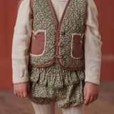 Organic Pointelle T-shirt Buttermilk LS