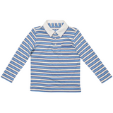 Parker Polo - Blue Rugby Stripe