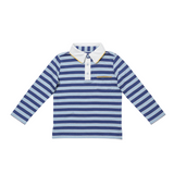Parker Polo - Navy Twin Stripe