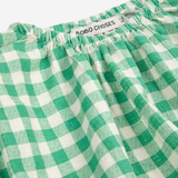 Pixel Sugar Beet Vichy Woven Blouse - Green