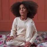 Pointelle Pyjamas Buttermilk