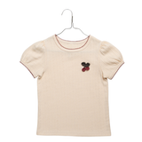 Pointelle T-shirt - Crochet Cherry