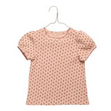 Pointelle T-shirt - Tulip Floral