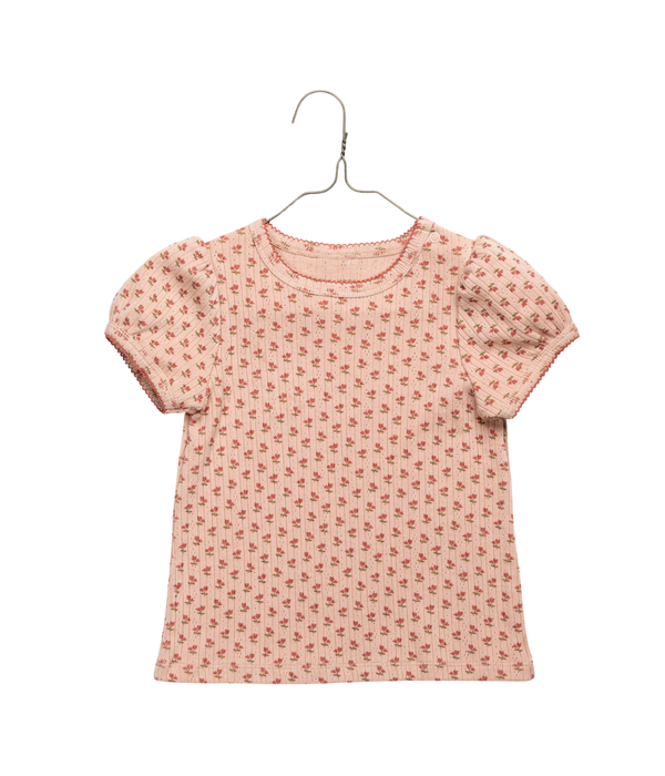 Pointelle T-shirt - Tulip Floral