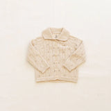 Heirloom Pointelle Cardigan - Sugar