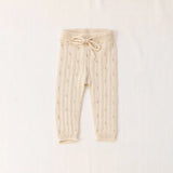 Knit Pointelle Pants - Sugar