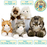 Puff The Persian Cat Stuffed Animal Plush