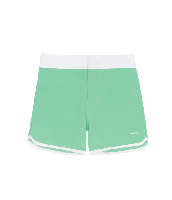 Boys Green Board Shorts
