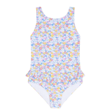 Girls Multi Floral Ballerina One Piece