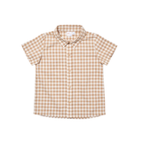 Jack Lee Shirt - Camel Check