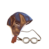 Racing Set Cap And Goggles