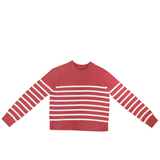 Red White Stripe Sweater