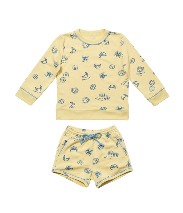 Remy Short Set - Butter Le Breakfast
