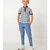 Retro Warm-Up Jogger - Slate