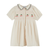 Robe Brodee Smocks Main - Creme