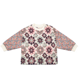 Rosalia Sweatshirt - Small Star Blush Flow