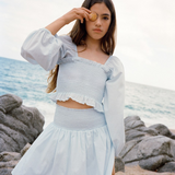 Rosemary Blouse - Skywriting