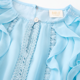 Rosie Mini Dress - Powder Blue