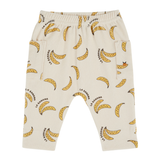 Sarouel Eponge Imprime - Banane Creme