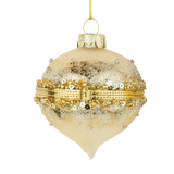 Teardrop Finial Glass Keepsake Ornament