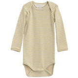 Baby Body Stripe - Chamomile/Off White