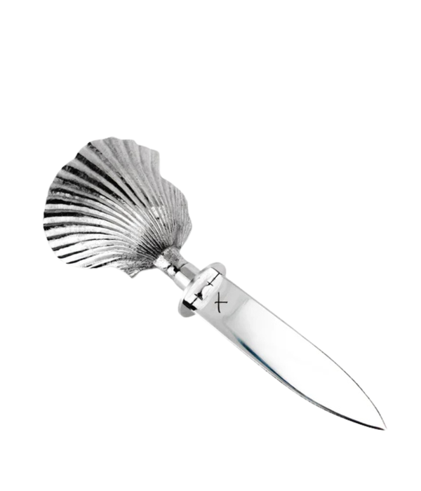 Shell Oyster Knife - Stainless Steel