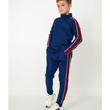 Sideline Half-Zip - Navy/Maroon