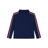 Sideline Half-Zip - Navy/Maroon