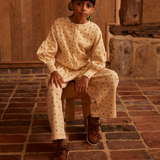 Simona Jersey Cardigan - Meadow Calico