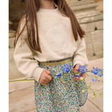 Skirt Cephee - Velvet Cream Aster