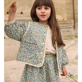 Skirt Cephee - Velvet Cream Aster