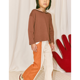 Slim Flared Jeans - Colorblock Rusty Denim