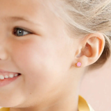 Smile Earrings - Pink