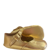 Soft Soled Mary Jane - Gold