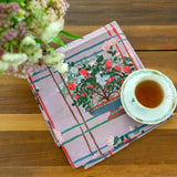 6 Napkins La Vie en Rose Offcut Version