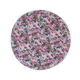 6 Round Placemats Romance is Dead Blue