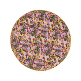 6 Round Placemats Romance is Dead Yellow