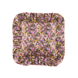 Ruffled Pillow Cover Romance is Dead Yellow