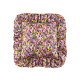 Ruffled Pillow Cover Romance is Dead Yellow