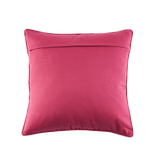 Square Pillow Cover Blumen Orange