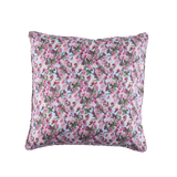 Square Pillow Cover Romance is Dead Blue