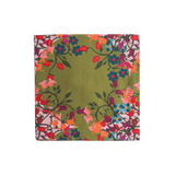 6 Napkins Blumen Green Offcut Version