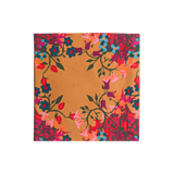 6 Napkins Blumen Orange Offcut Version